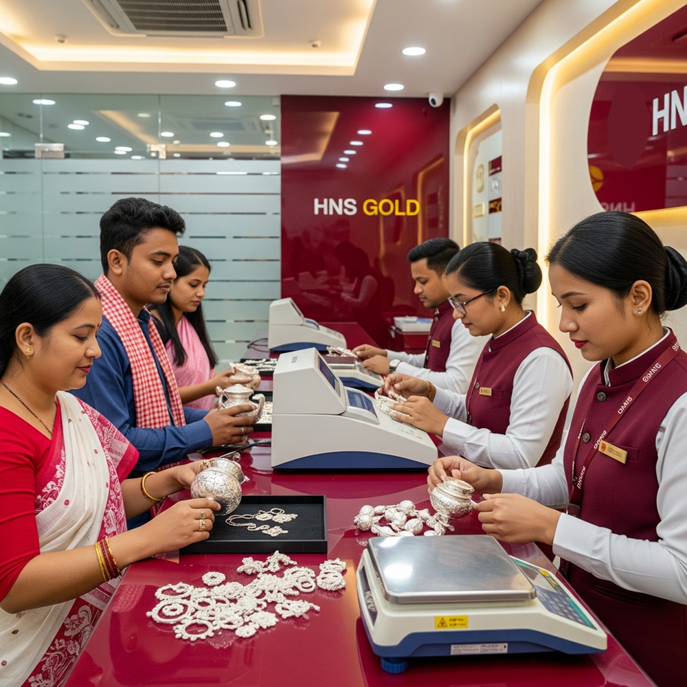 Sell Old Silver for Cash in Guwahati