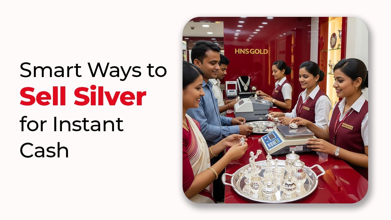 Smart Ways to Sell Silver for Instant Cash - HNS Gold