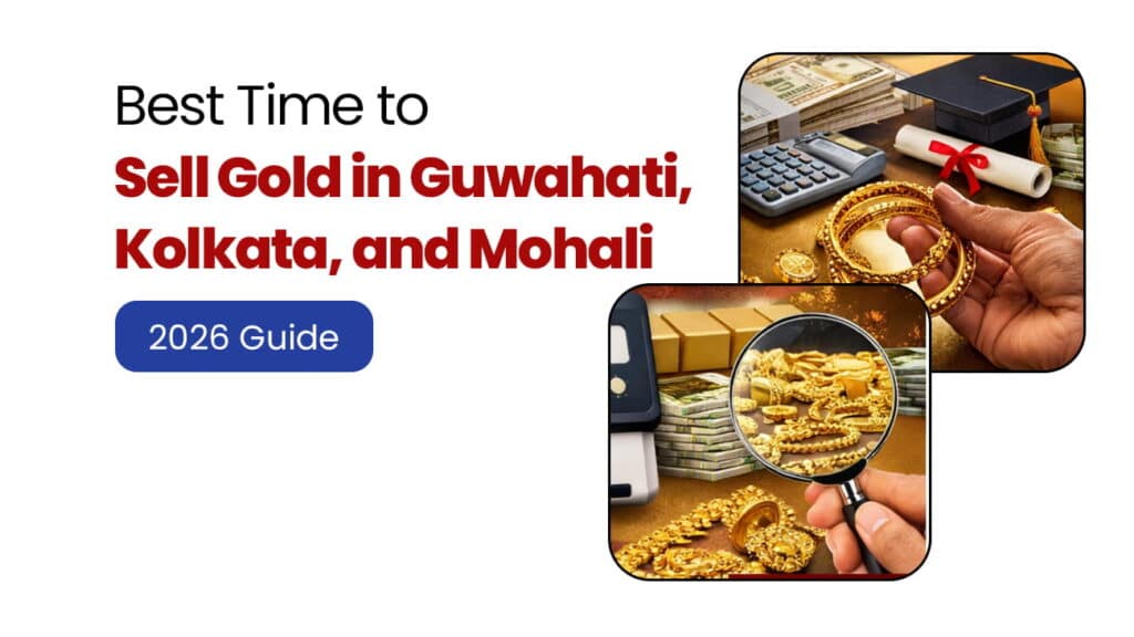 Best Time to Sell Gold in Guwahati, Kolkata, and Mohali (2025 Guide)