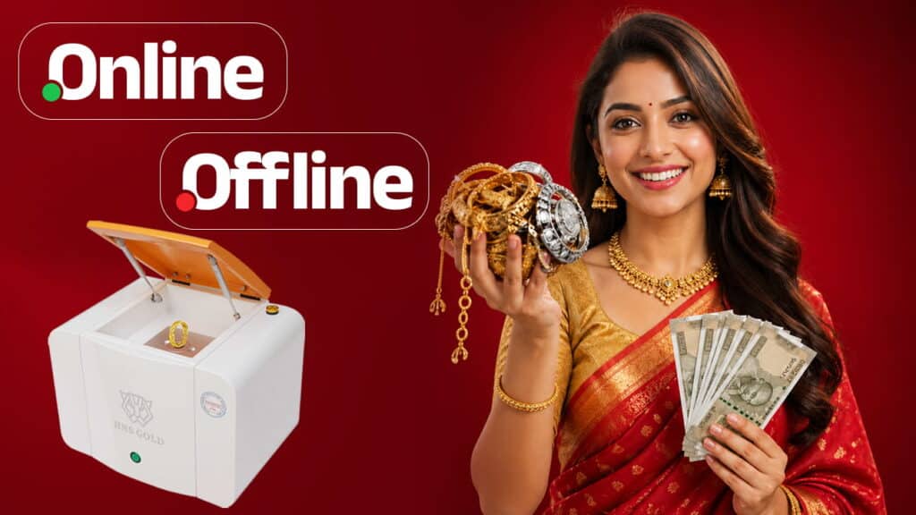 Why Offline Gold Buyers Are Better Than Online Gold Selling Platforms
